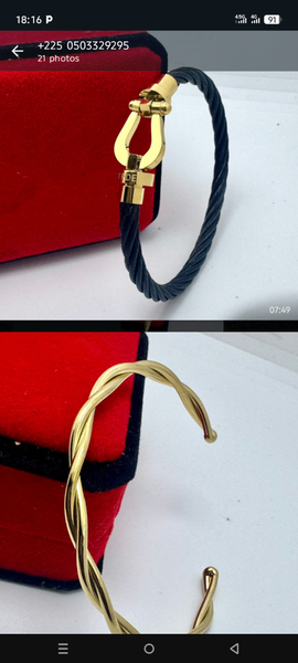 Bracelet câble acier inoxydable