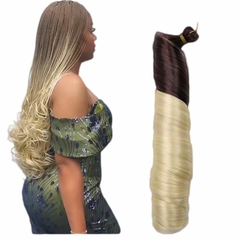 Spiral curly hair extension