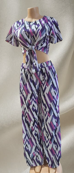 Ensemble Géométrique Chic Femme