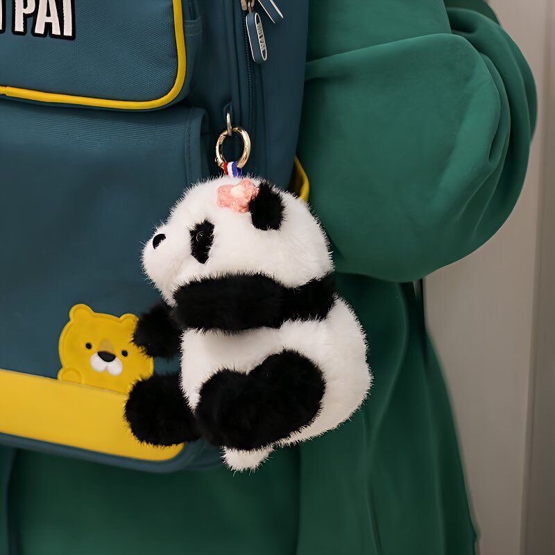 Pendentif voiture panda