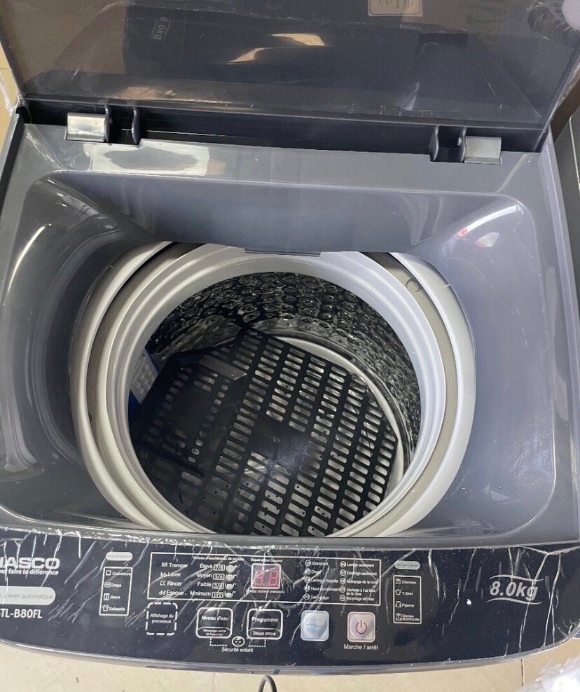 Lave-linge top DASCO 8.6kg