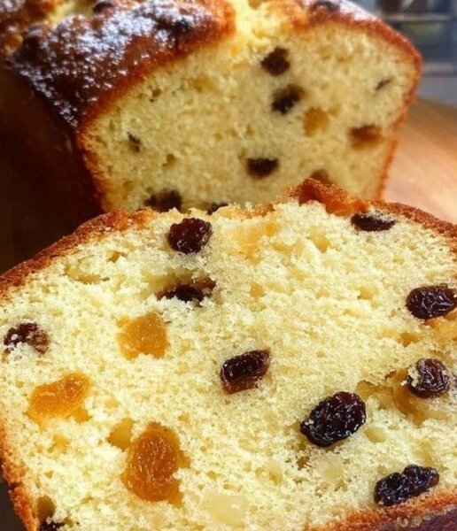Cake aux raisins Secs