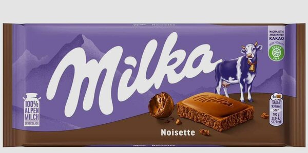 Milka Chocolat Noisette