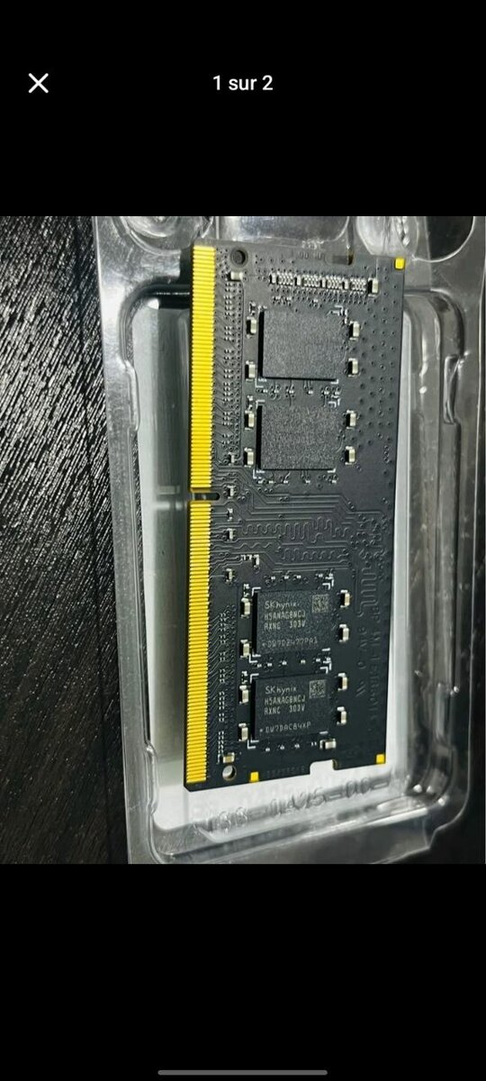 Barrette 2 RAM 16 Go DDR4 3200