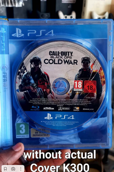 PlayStation 4 Game CDs Call of duty black ops cold war