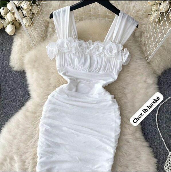 Robe Élégante à Fleurs