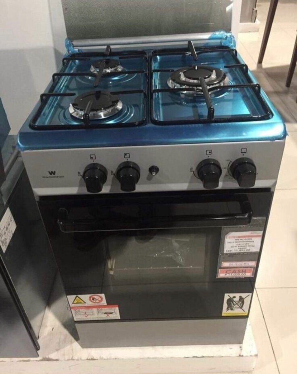 Volcano stove with oven