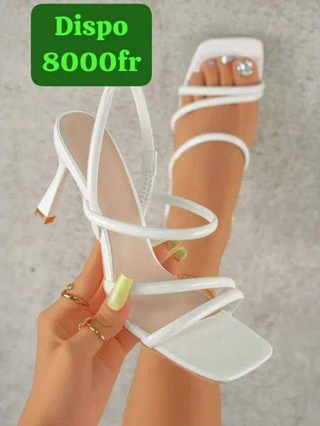 Sandales à talons élégantes