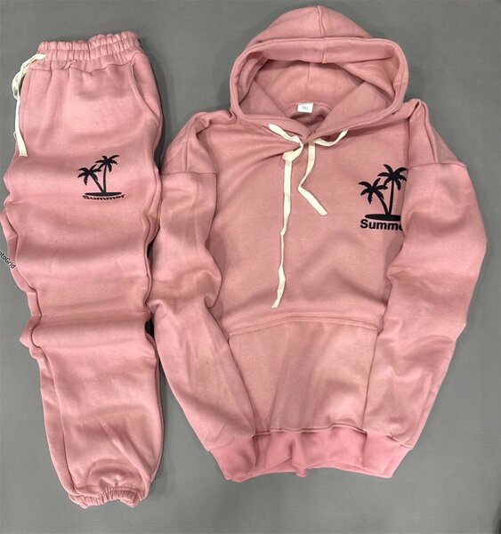 Ensemble jogging rose été