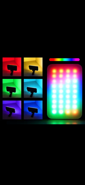 Led De téléphone multicolore