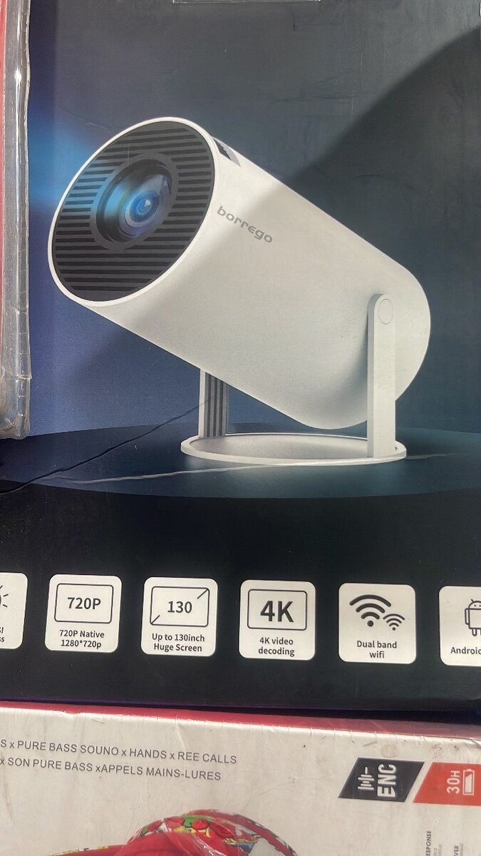 Mini projecteur borrego