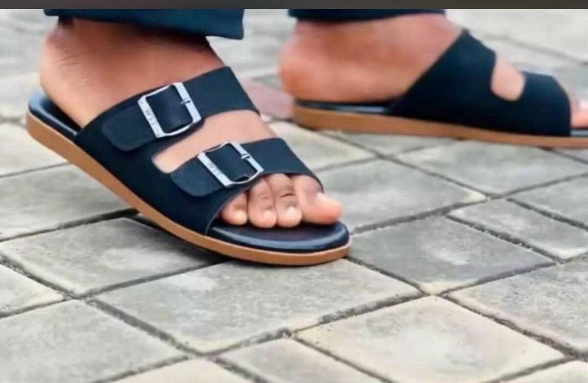 Sandales confort en cuir