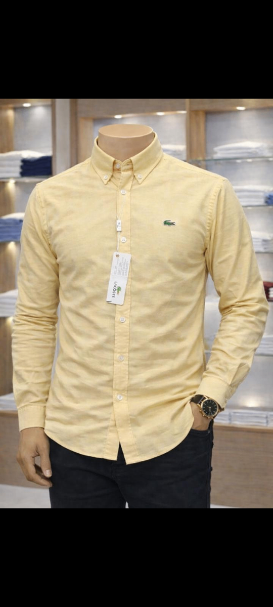 Chemise homme Lacoste - Élégance et confort