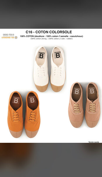 Sneakers en toile de coton