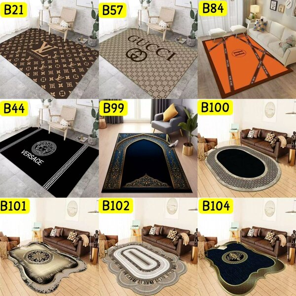 Tapis contemporain luxe design