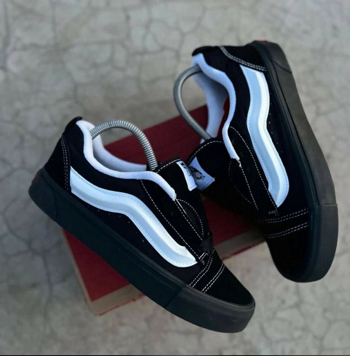 Baskets Vans Noir et Blanc