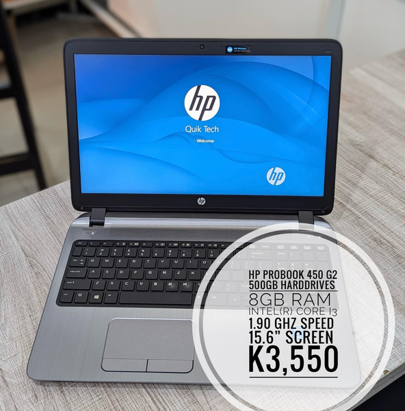 hp probook 450 g2 500gb 8gb ram