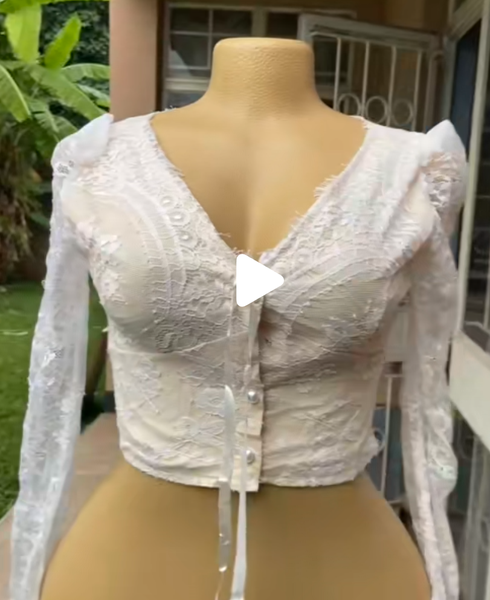 Elegant women's top size M 