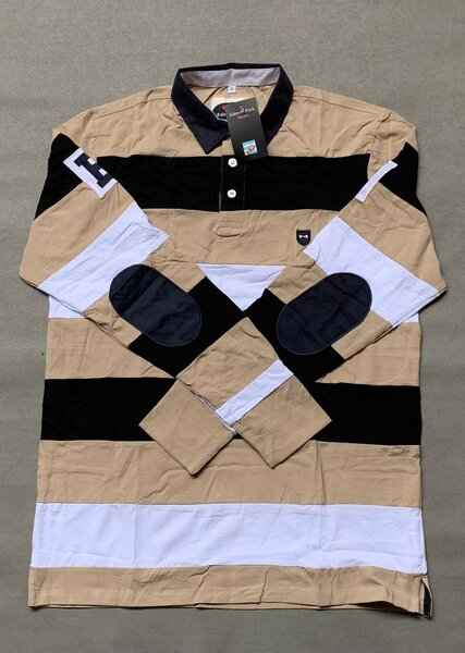 Polo à Rayures Multicolores