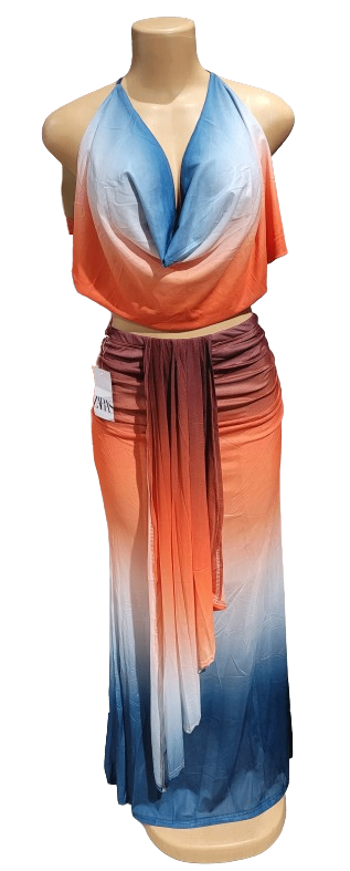 Robe dégradée élégante