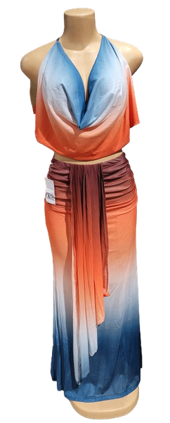 Robe dégradée élégante