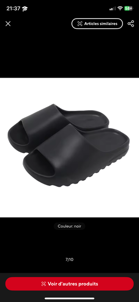 Sandales Plates Respirantes pour Hommes