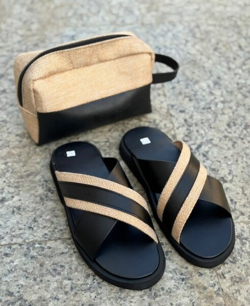 Sandales en cuir décontractées