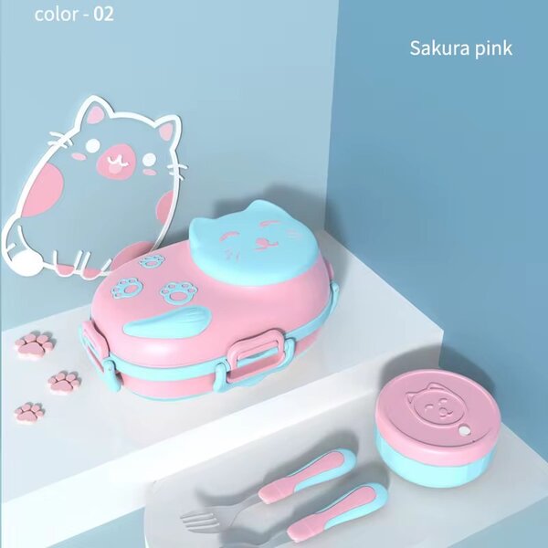 Boîte à lunch chat enfant