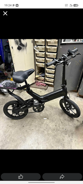 Vélo Électrique Pliable JETSON Noir