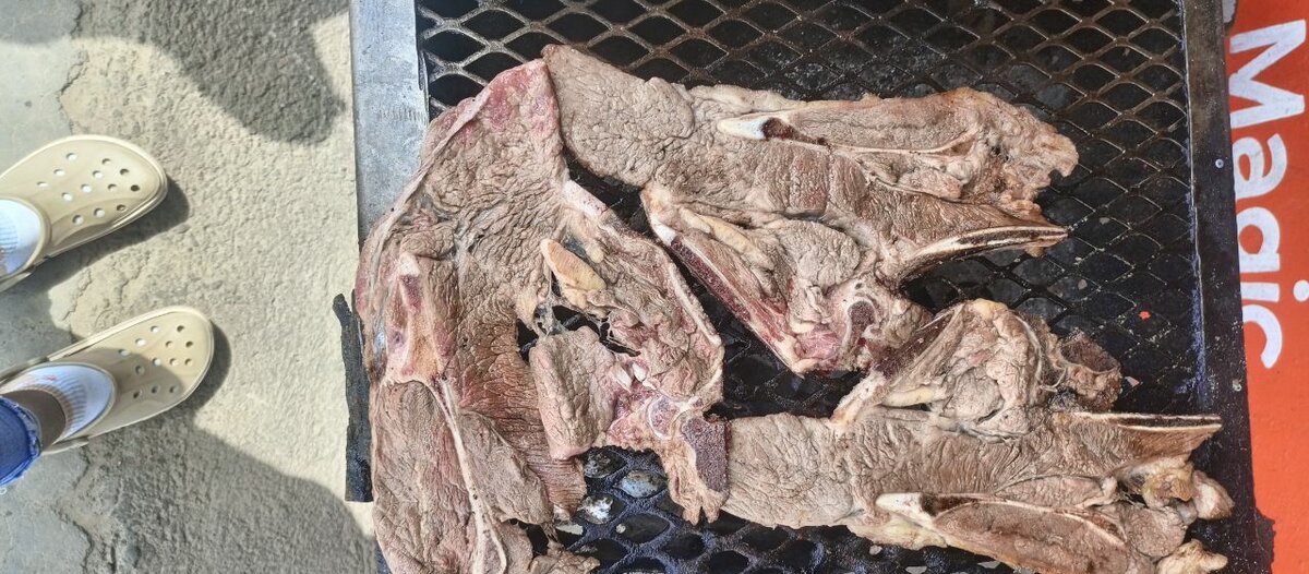 Charcoal grilled TBone