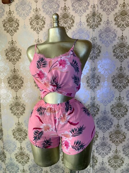 Ensemble Femme Été Floral