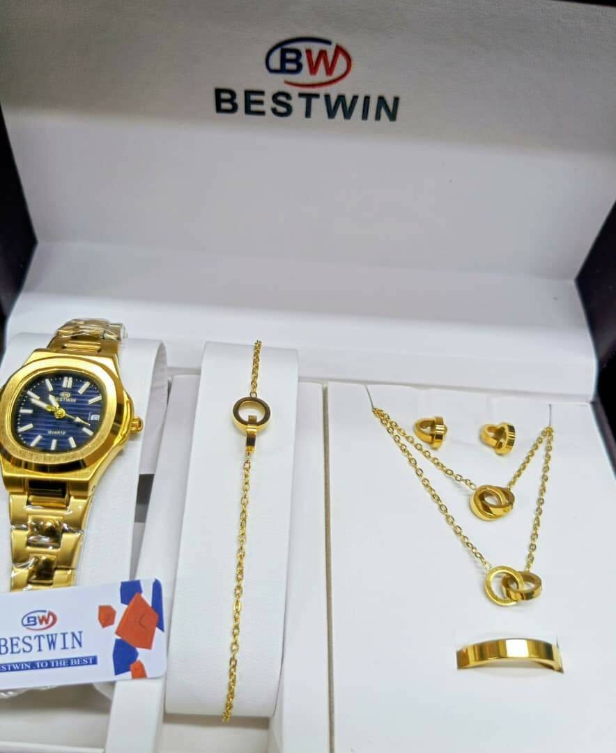 Ensemble Montre et Bijoux BESTWIN