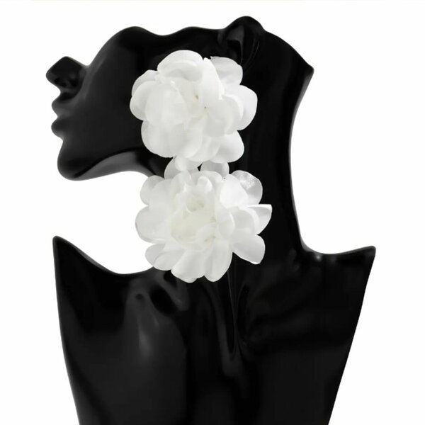 Boucles d'oreilles fleuries