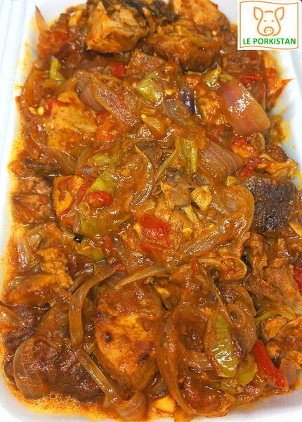 Porc sauté aux épices