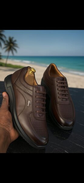 Sneakers en cuir élégants