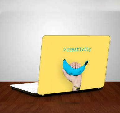 Creativity Laptop Back Skin Sticker-Laptop Back Skin-Laptop Skin Vinyl Sticker Decal, 13 13.3 14.6 15 15.4 15.6 inch Laptop Skin Sticker Cover For All Laptops