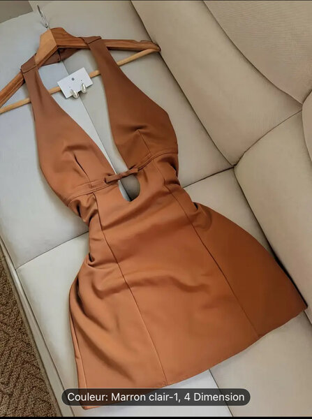 Robe dos nu élégante