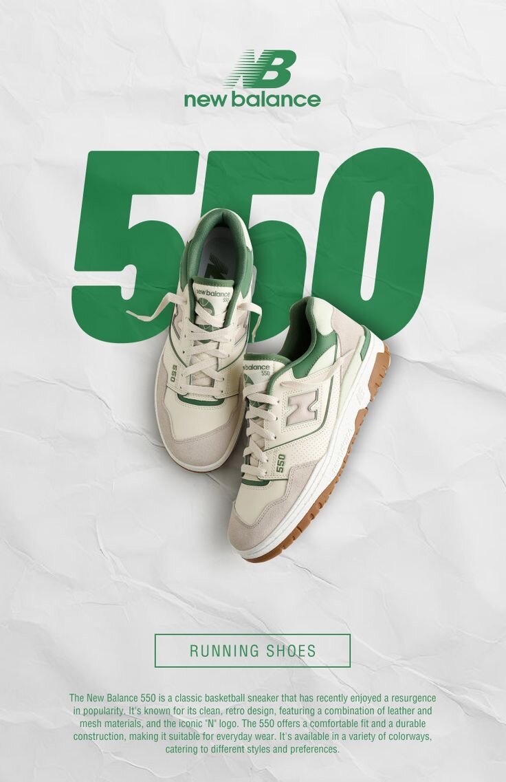 Baskets New Balance 550