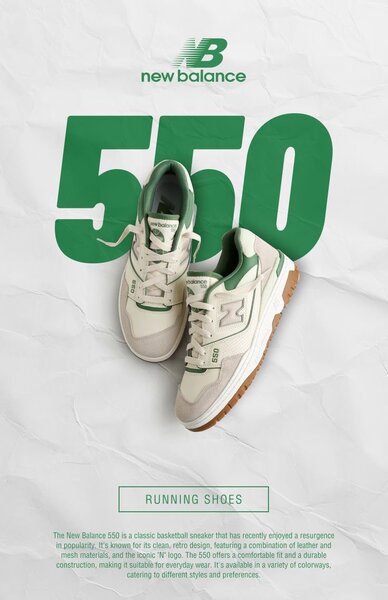 Baskets New Balance 550