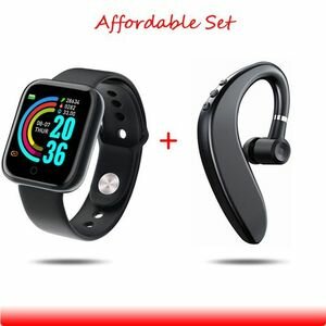 Watch Ensemble Abordable De Montres Intelligentes + Oreillette Bluetooth