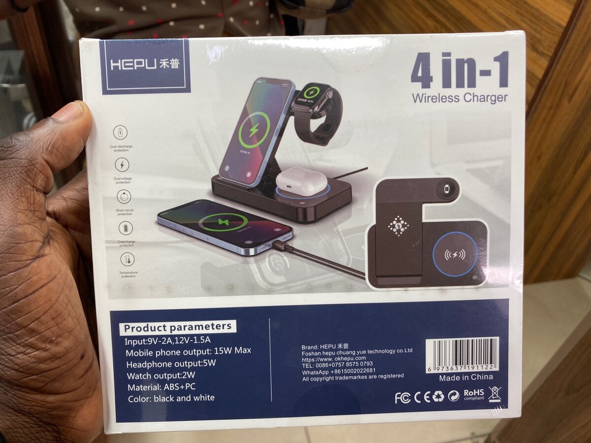 Quality 4 in 1 wireless charger