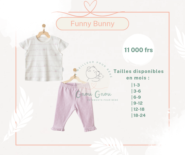 Ensemble Bébé Funny Bunny