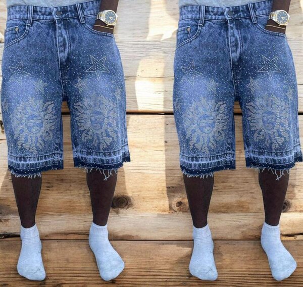 Shorts en jean décontractés