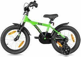 Vélo enfant vert 16 pouces