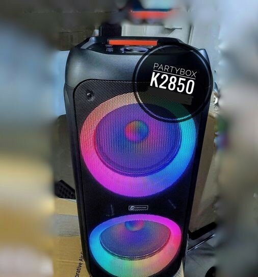 PartyBox speaker  - Rechargeable battery - Bluetooth/TF  - Fm radio/USB - Aux input 