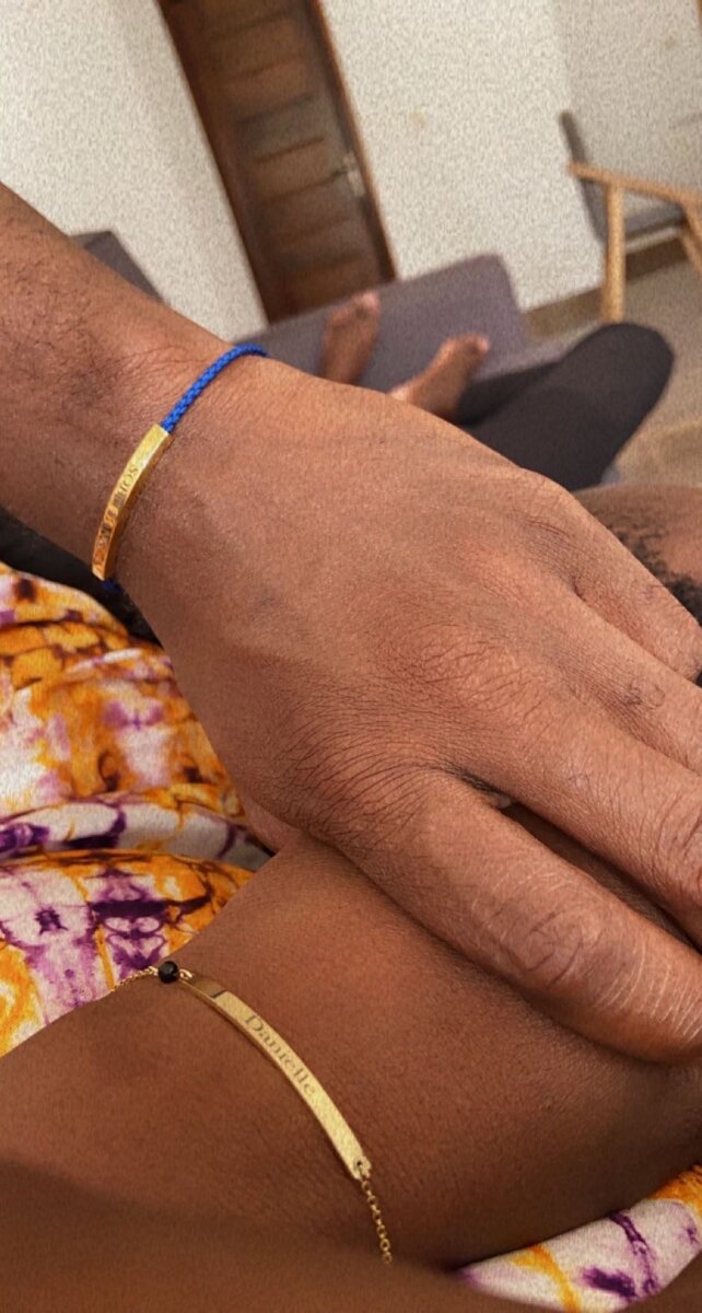 Bracelet personnalisable couple