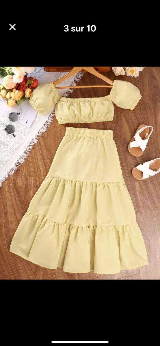 Ensemble d'été boho chic