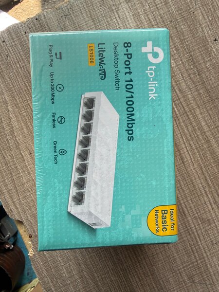 Switch Ethernet 8 ports TP-Link