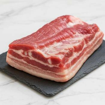 Poitrine de porc fraîche