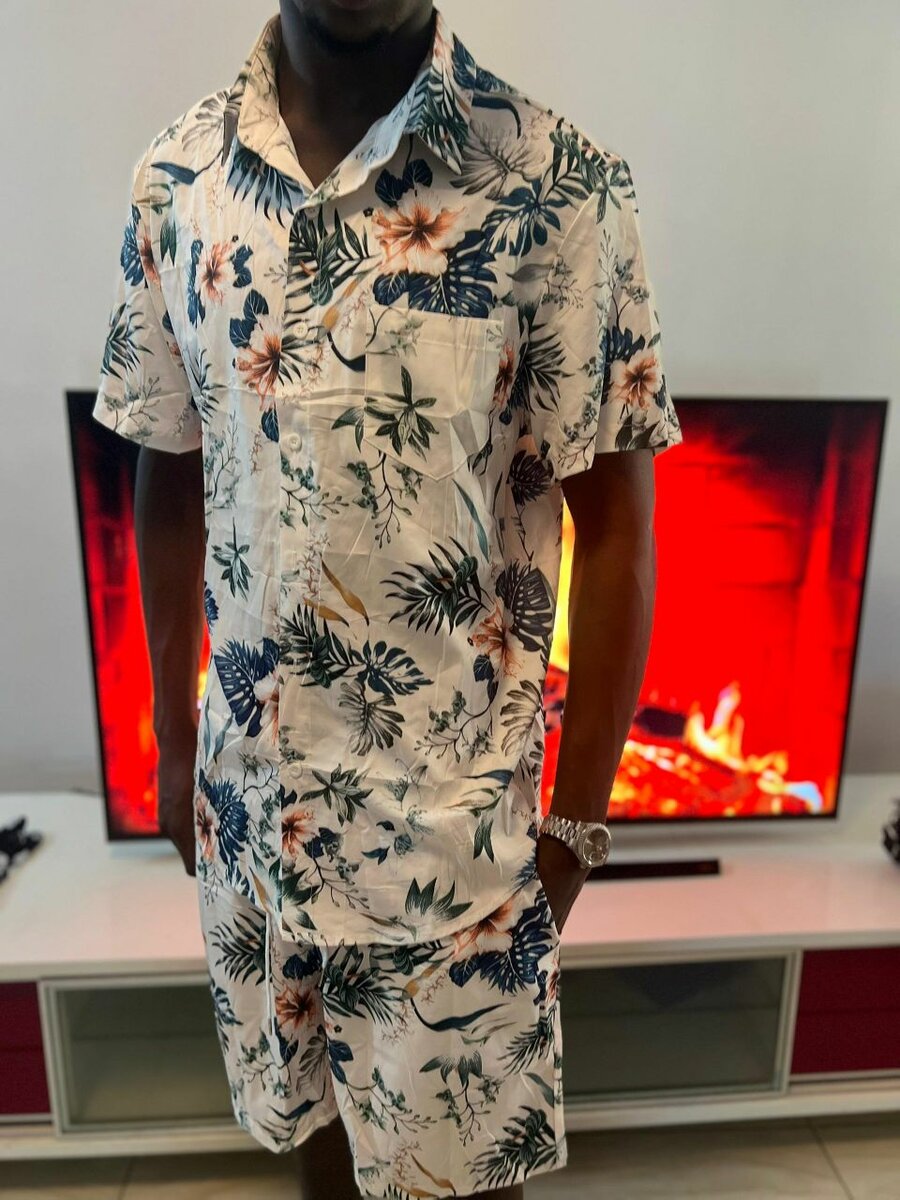 Chemises hawaïennes homme